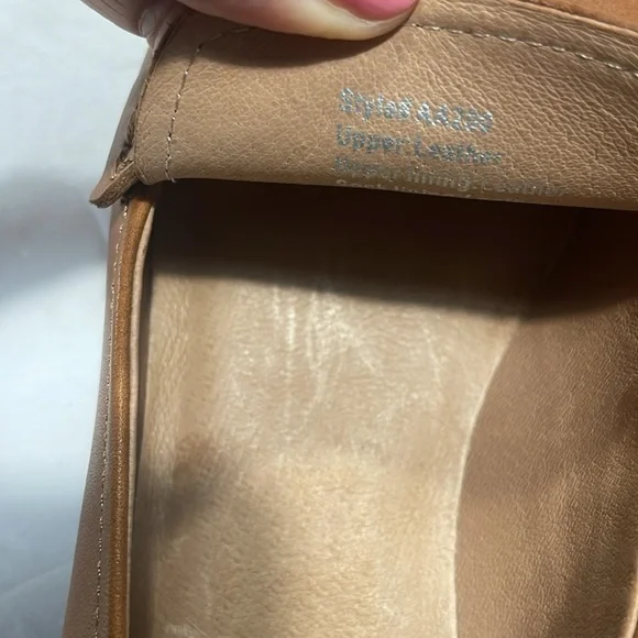 Madewell Tan Leather Loafers - Picture 6 of 9